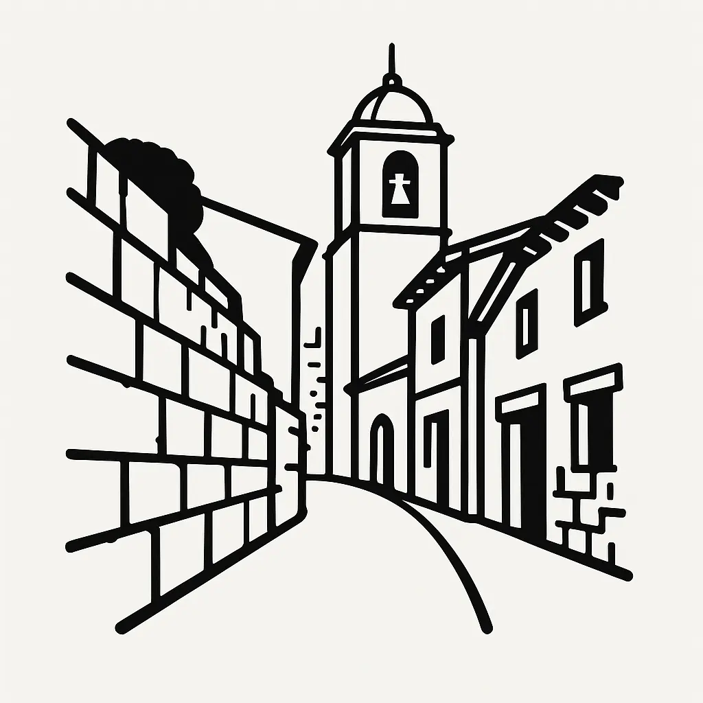 Logo Iglesia de Puertomingalvo: Parroquia de la Purificación y de San Blas