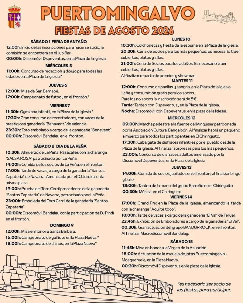 Cartel pasado